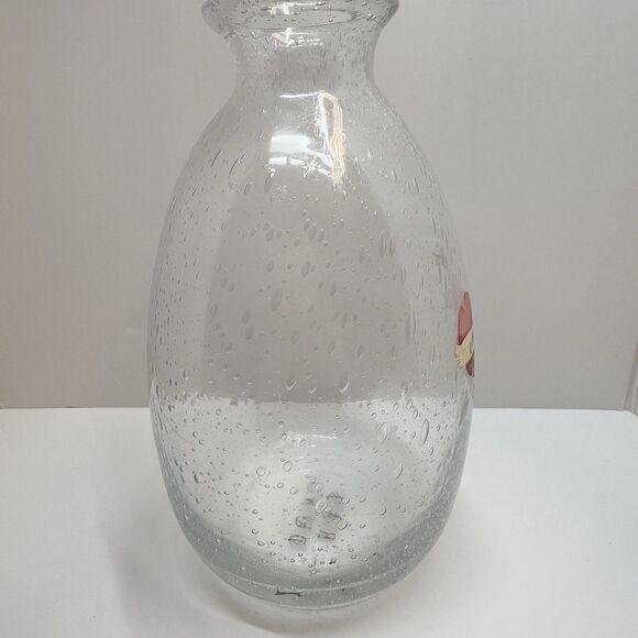 Rae Dunn Heart Mom Bubble Glass Bud Vase - Picture 4 of 7